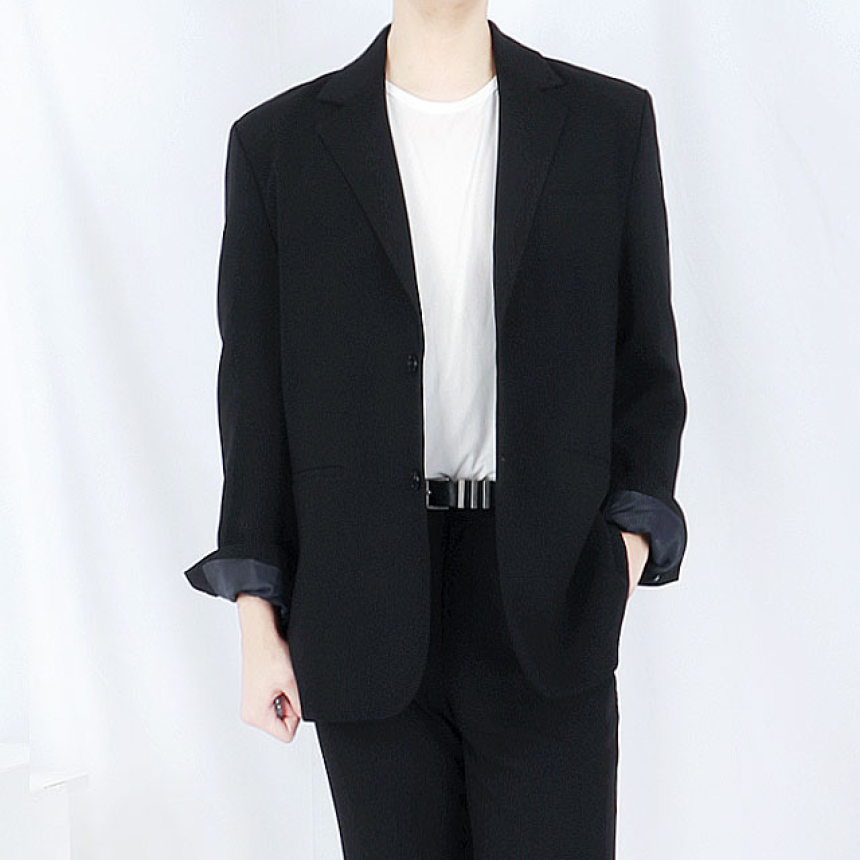 남자오버핏블레이저 남자 블레이저 콤비자켓