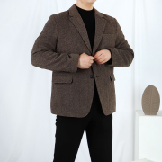 남자헤링본자켓 오버핏블레이저 콤비자켓