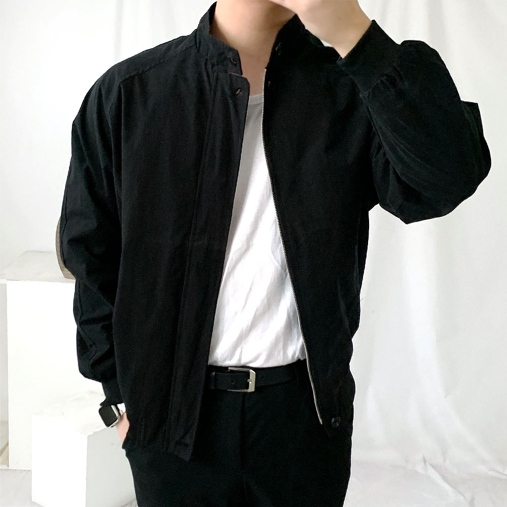 해링턴자켓 헤링턴자켓 블루종 크롭