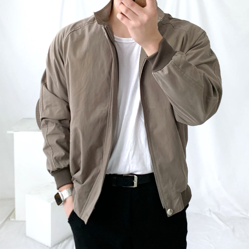 해링턴자켓 헤링턴자켓 블루종 크롭