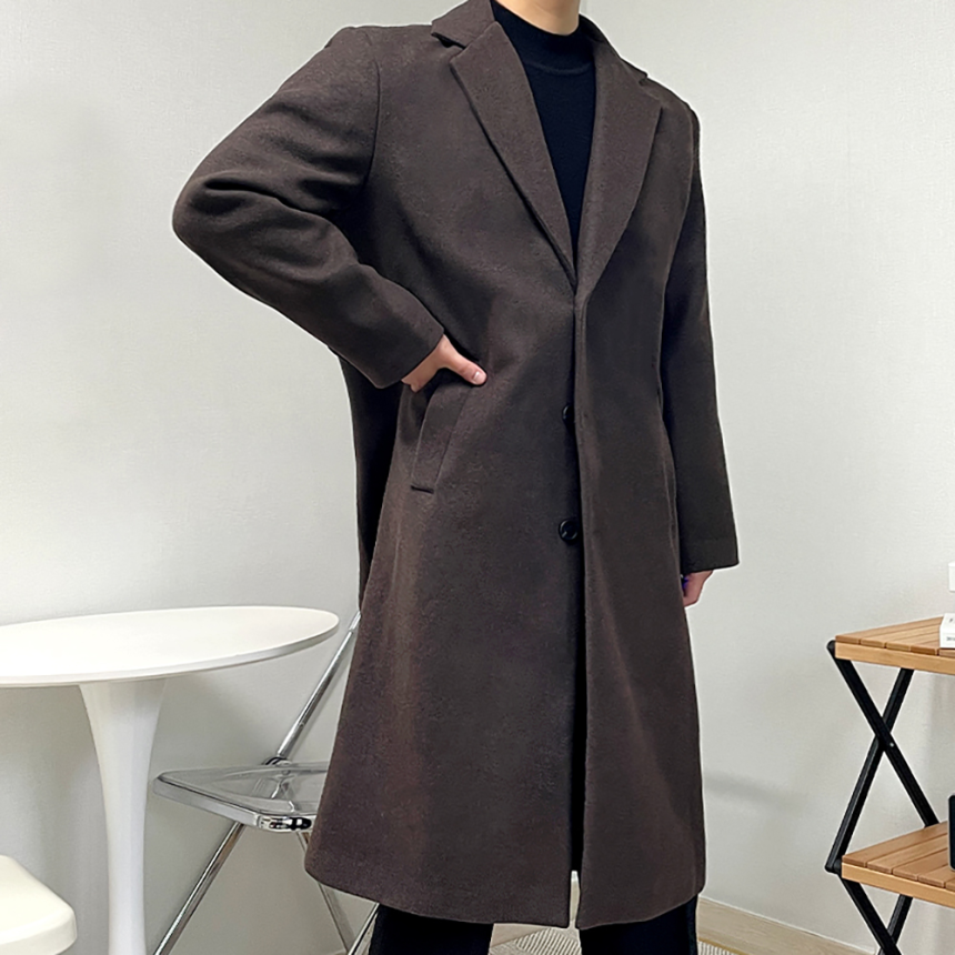 체스터필드코트 남자아이보리코트 체스터코트