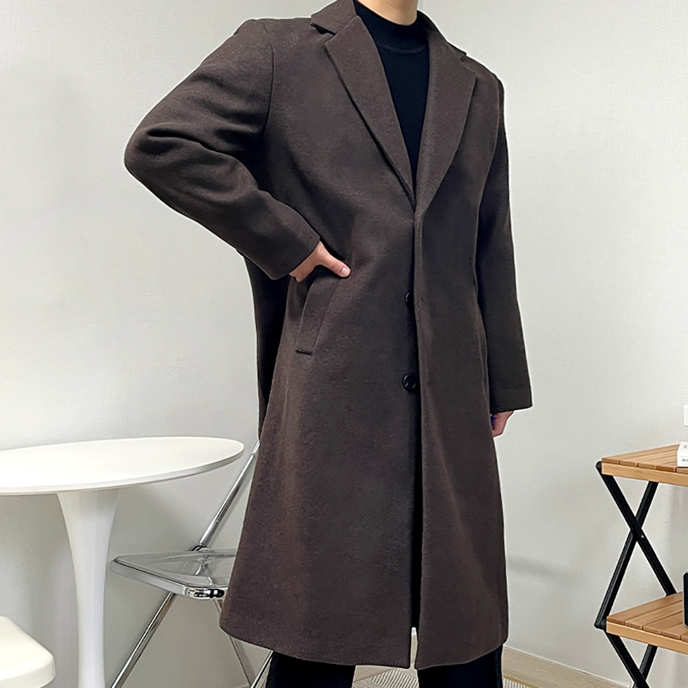 체스터필드코트 남자아이보리코트 체스터코트