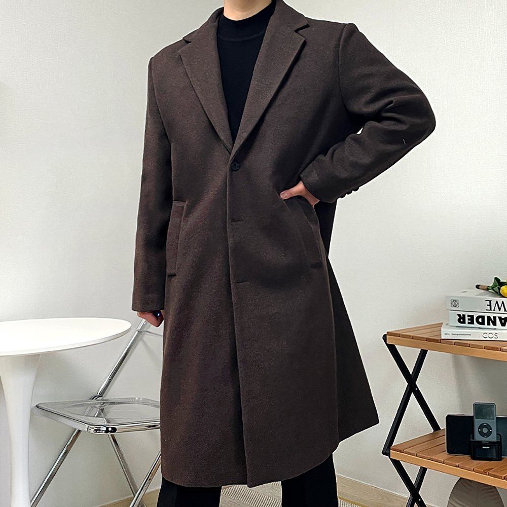 체스터필드코트 남자아이보리코트 체스터코트