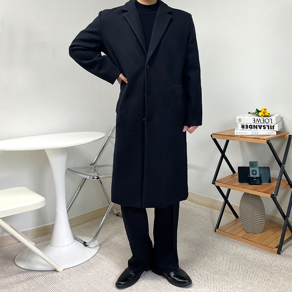 체스터필드코트 남자아이보리코트 체스터코트