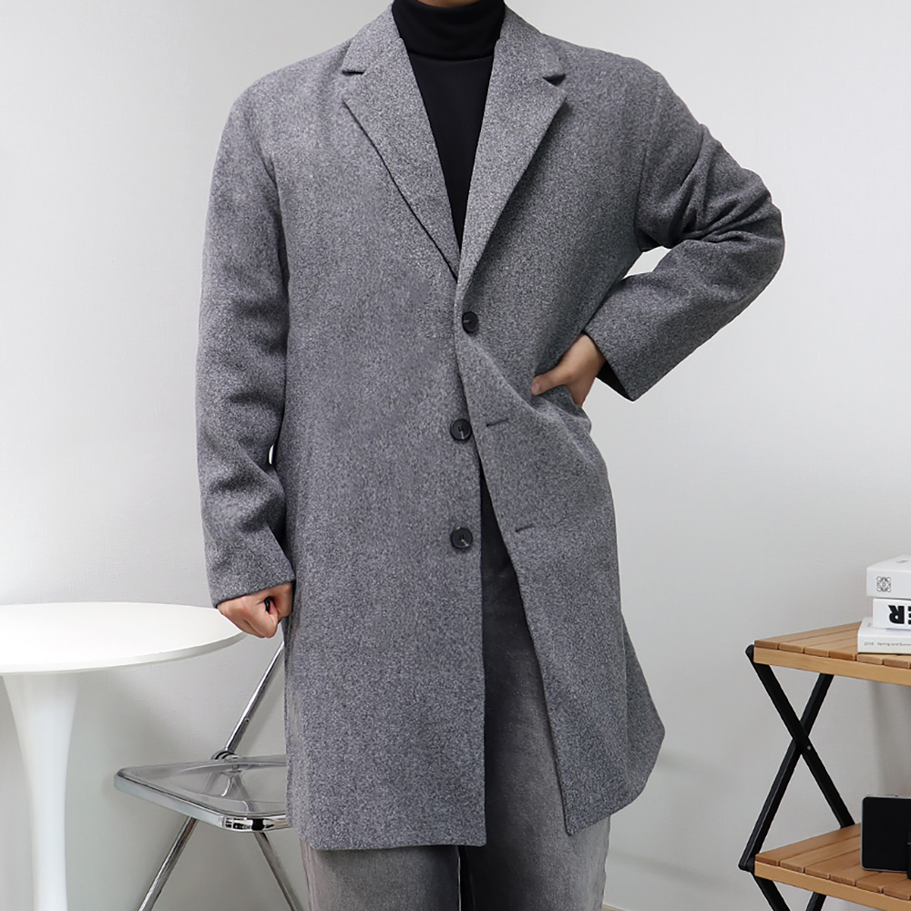 체스터필드코트 남자카멜코트