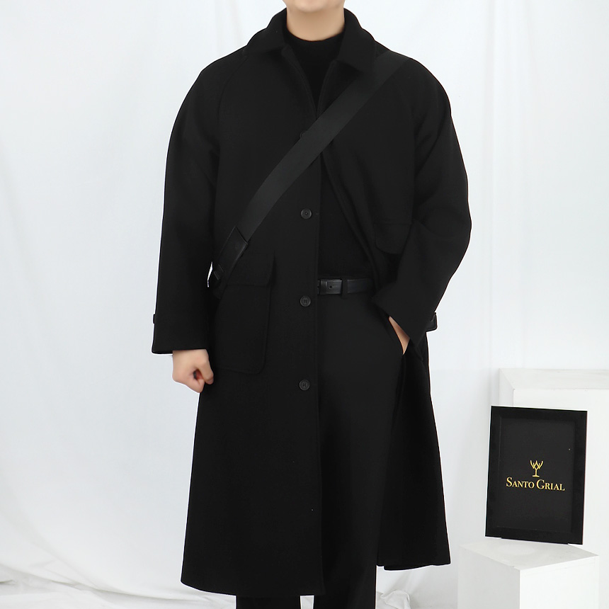 남자발마칸코트 발마칸롱코트 카멜