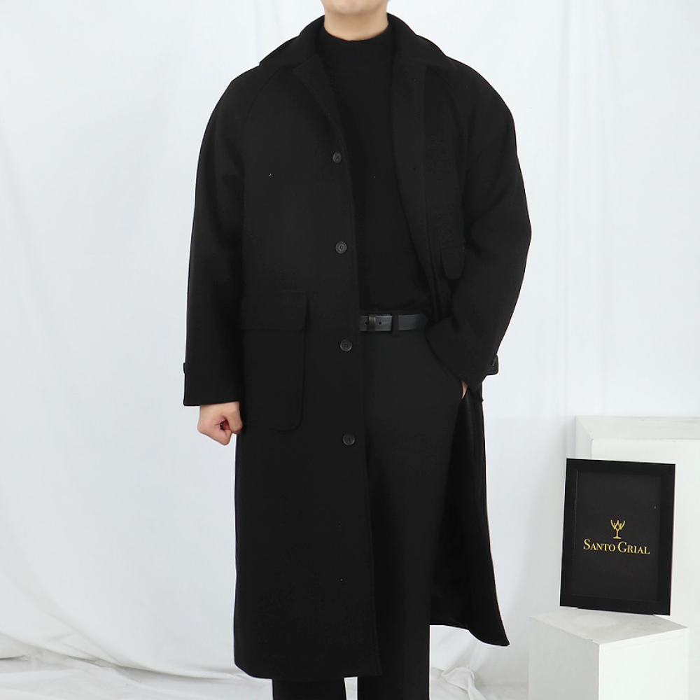 남자발마칸코트 발마칸롱코트 카멜