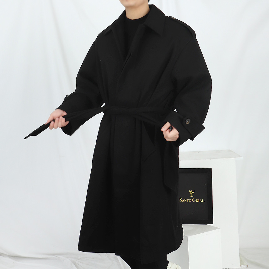 발마칸코트 남자로브코트 브라운 카멜