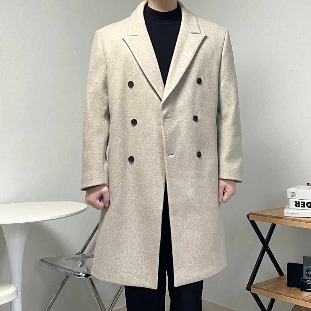 남자반코트 파일럿코트 남자피코트