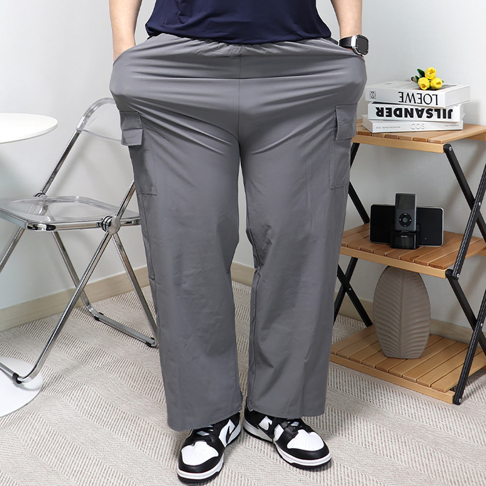 1+1 남자카고바지 나일론팬츠 파라슈트 트레이닝 고프코어팬츠