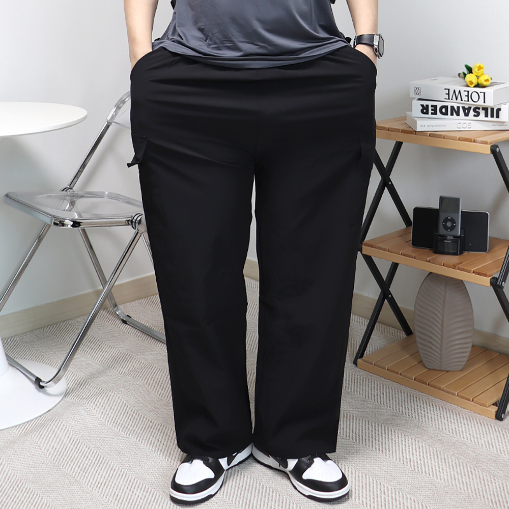 1+1 남자카고바지 나일론팬츠 파라슈트 트레이닝 고프코어팬츠