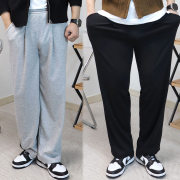 회색트레이닝바지 헬스긴바지