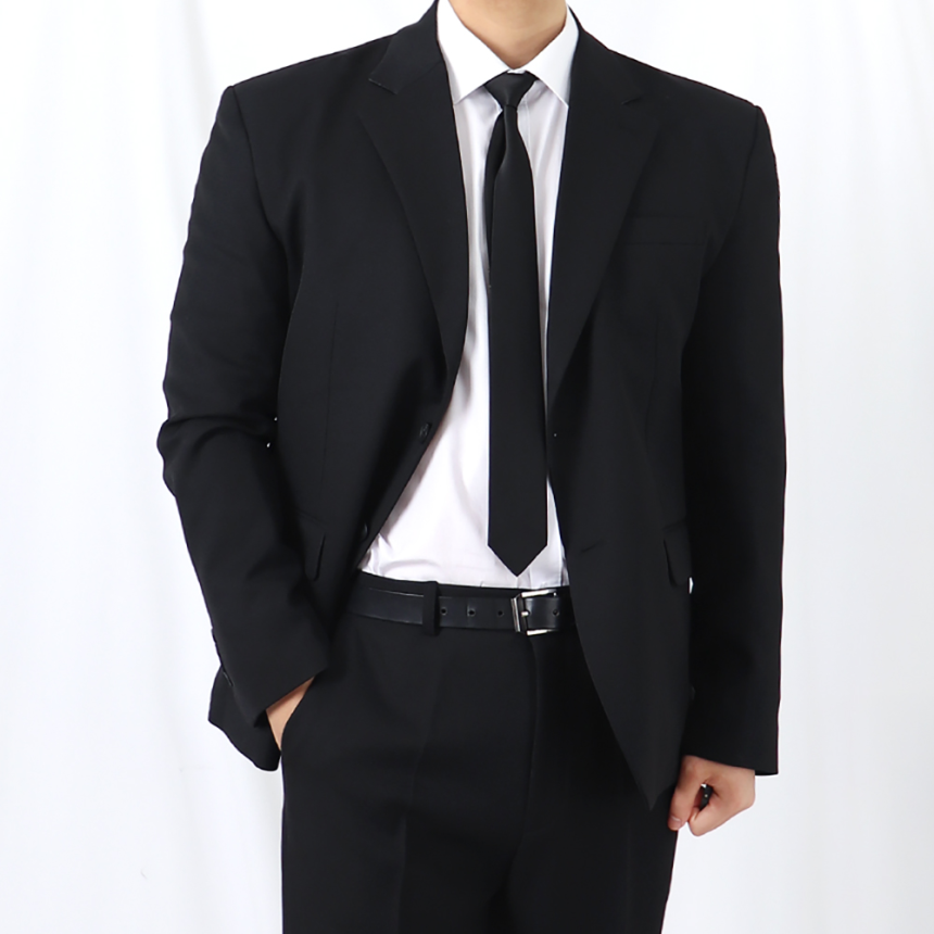 장례식넥타이 남자자동넥타이