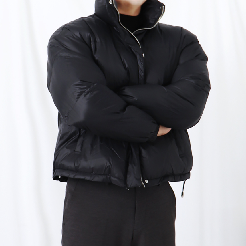 남자중학생패딩 남자크롭패딩 하이넥