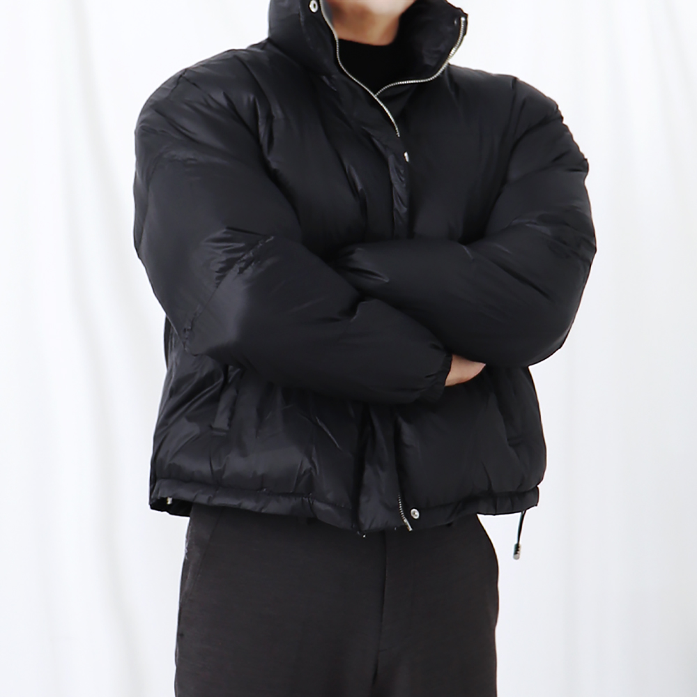 남자중학생패딩 남자크롭패딩 하이넥