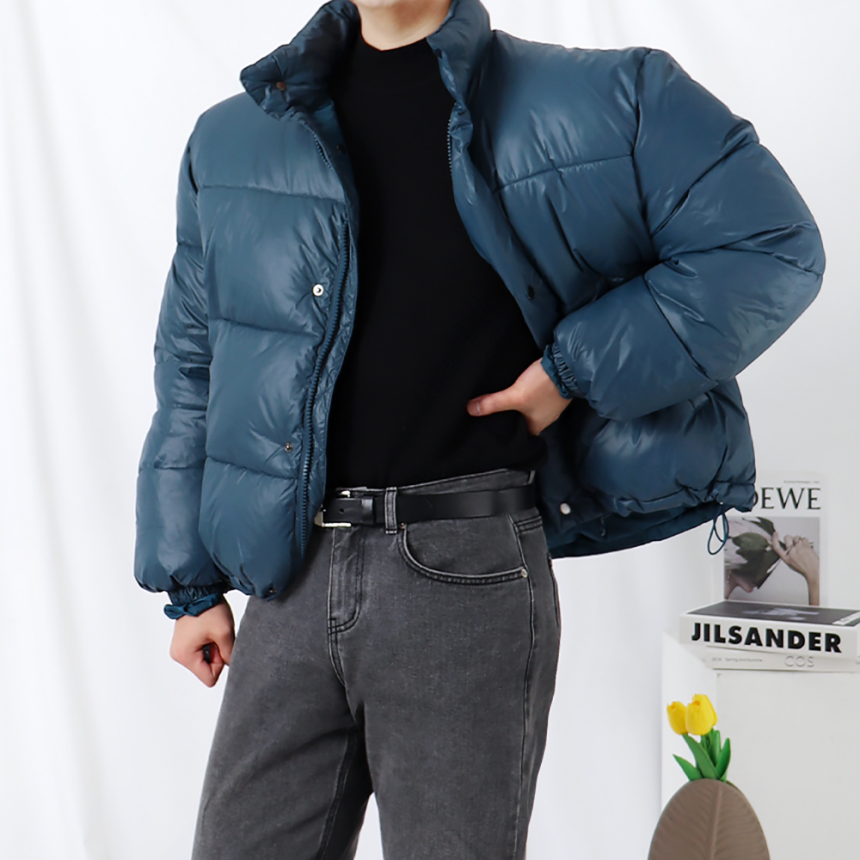 남자유광패딩 남자크롭패딩