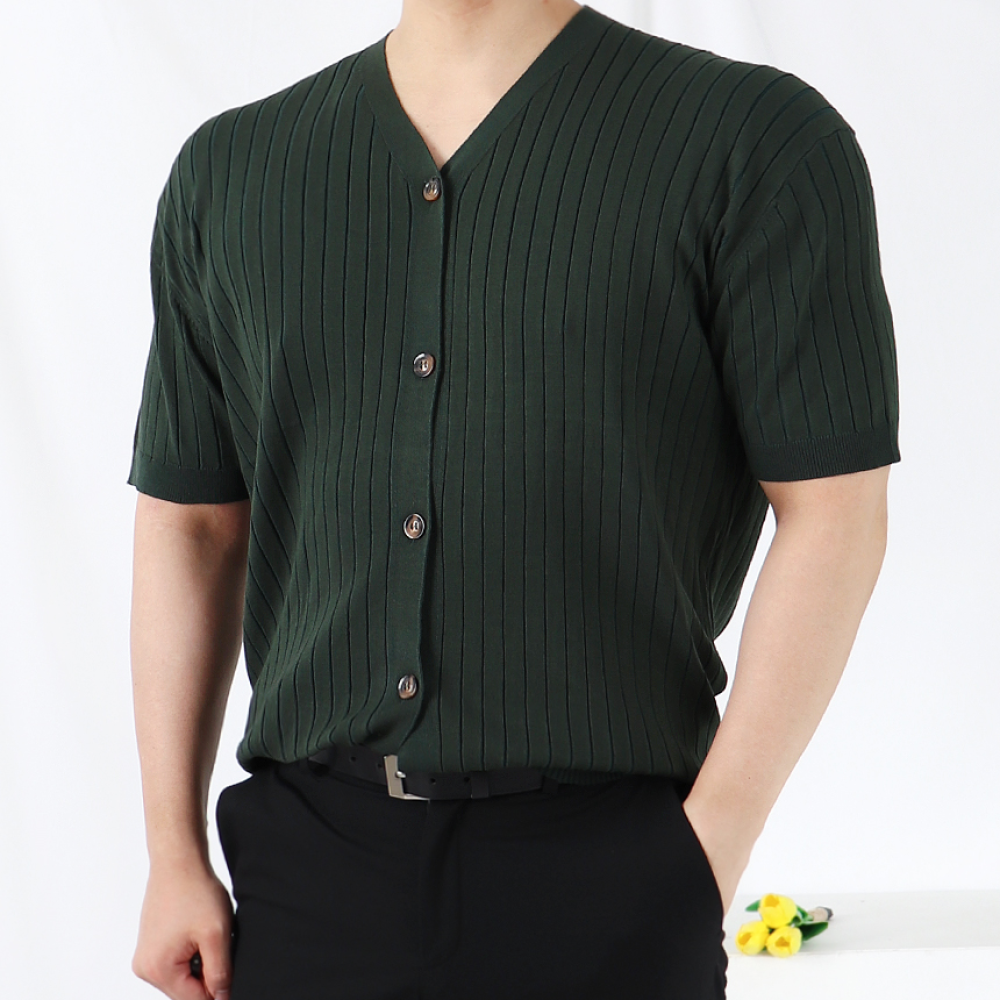 남자반팔가디건 남자여름가디건
