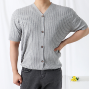 남자반팔가디건 남자여름가디건