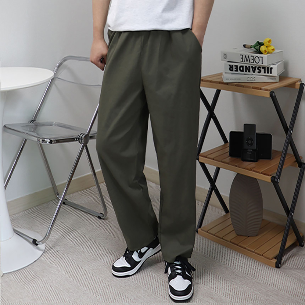남자 린넨 시어서커 팬츠 쿨맥스 슬랙스 마바지