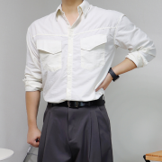 남자 웨스턴 나일론 링클프리 셔츠