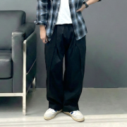 남자 커브드 치노 항아리 벌룬 팬츠