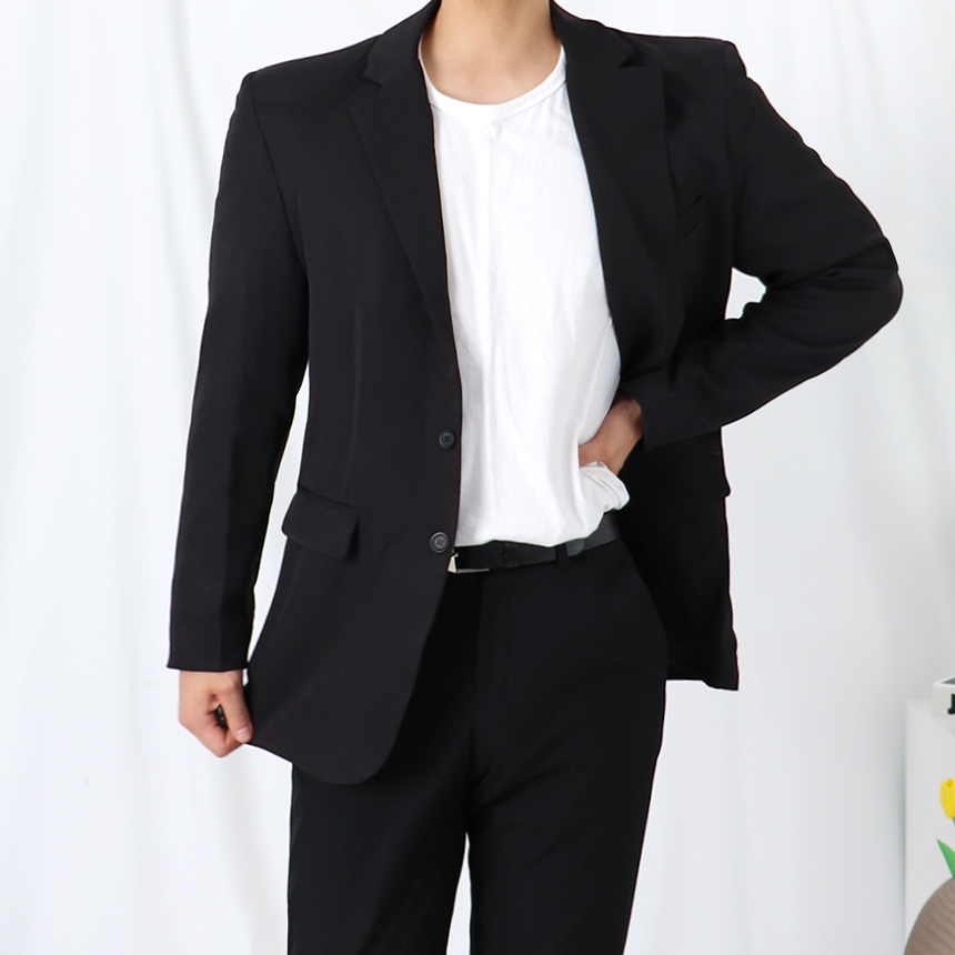 남성 콤비 오버핏 블레이져 자켓