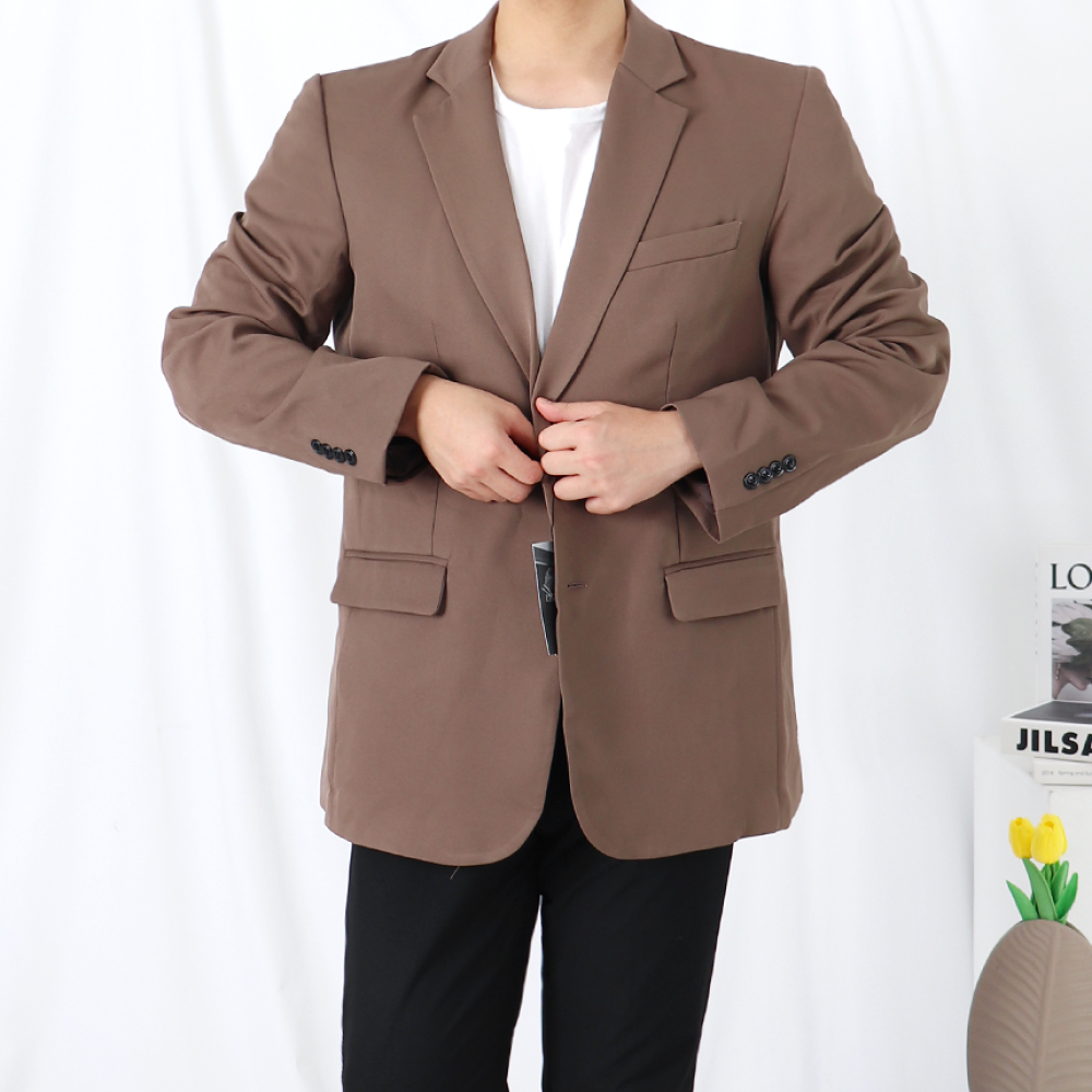 남성 콤비 오버핏 블레이져 자켓