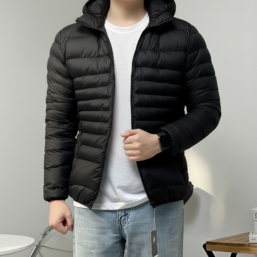 남자 후드 경량 신슐레이트 경량 패딩