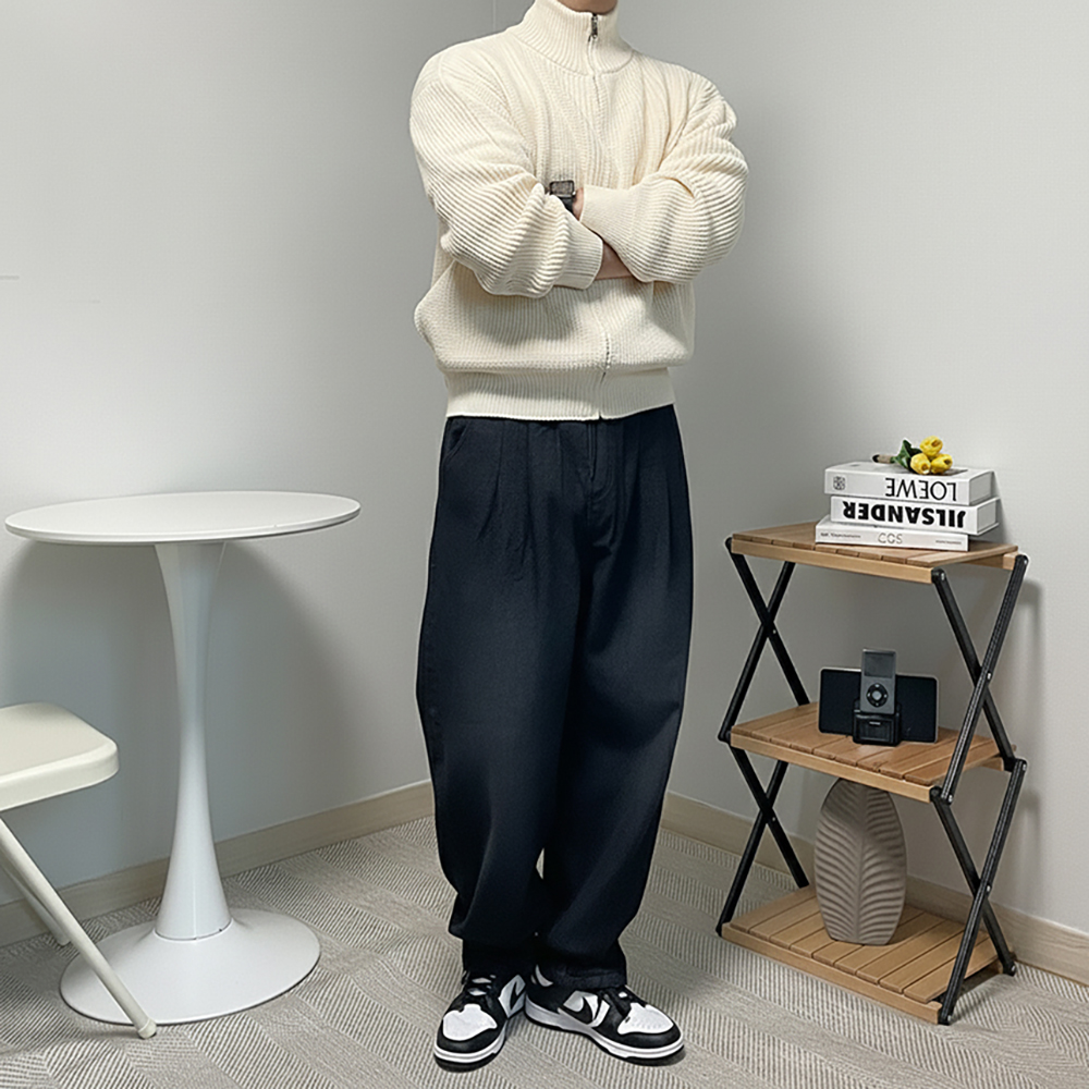 남자 풀업 집업 가디건
