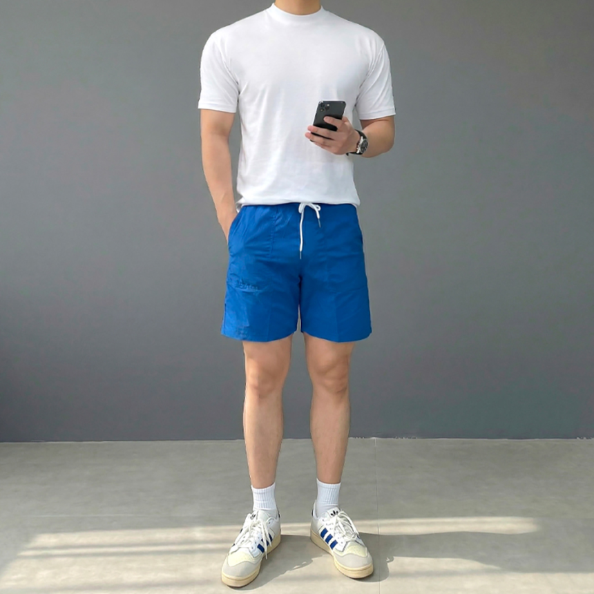 남자 웨이크 보드 래쉬가드 반바지 워터 스윔 팬츠