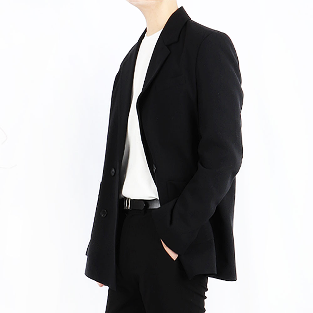 남자 오버핏 더블 블레이져 자켓