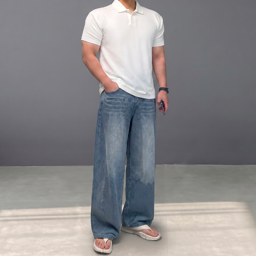 머슬핏카라티 두꺼운반팔티 헤비웨이트반팔