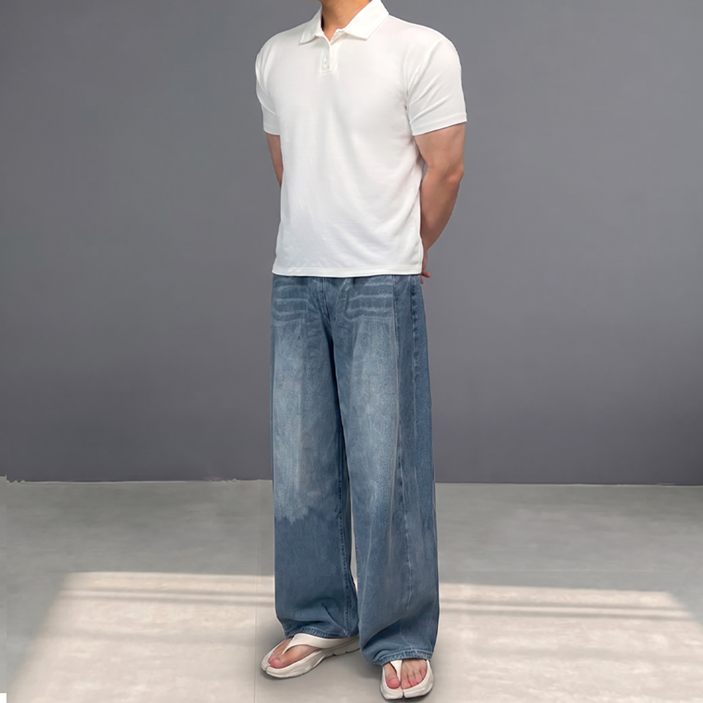 머슬핏카라티 두꺼운반팔티 헤비웨이트반팔
