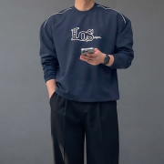 나일론맨투맨 블록코어 럭비져지 바람막이맨투맨