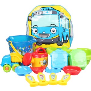 타요 가방 모래놀이