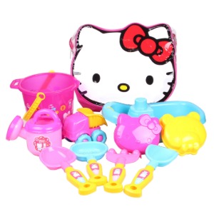 헬로키티 가방모래놀이