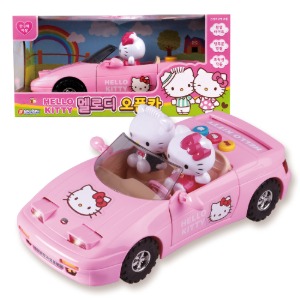 헬로키티 멜로디 오픈카