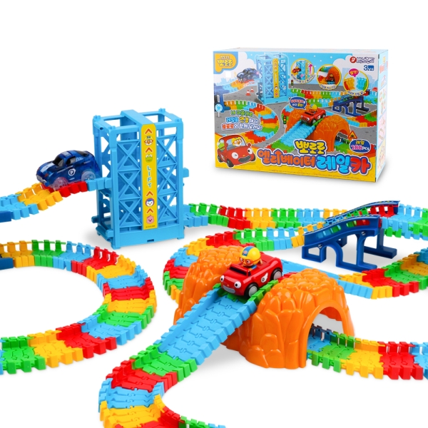 뽀로로 엘리베이터 레일카