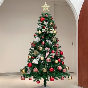 레드 산타빌리지 크리스마스트리 1.6M
