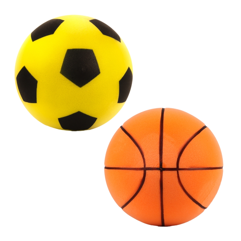 어린이체험 저소음 축구공/농구공