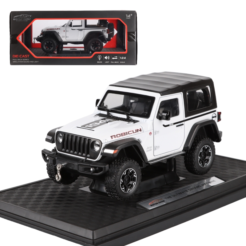 모터쇼 JEER 루비콘 화이트