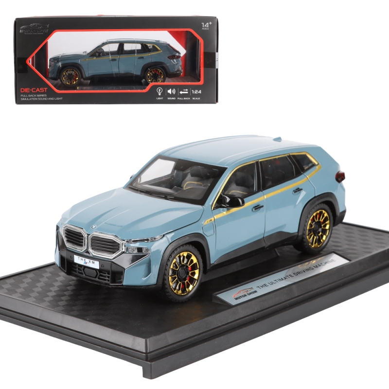 모터쇼 BWM X시리즈 블루