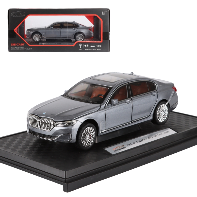 모터쇼 BWM 7시리즈 실버