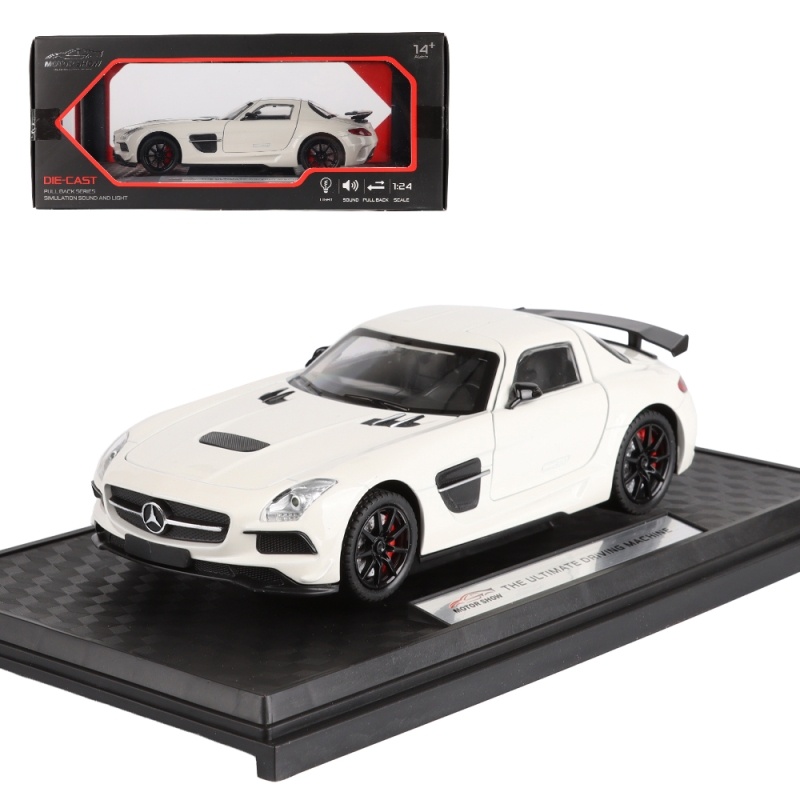 모터쇼 MDBZ SLS 화이트