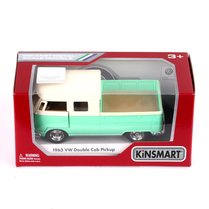 KINSMART 킨스마트 1963 폭스바겐 버스 더블캡픽업 파스텔 (KT5387Y)