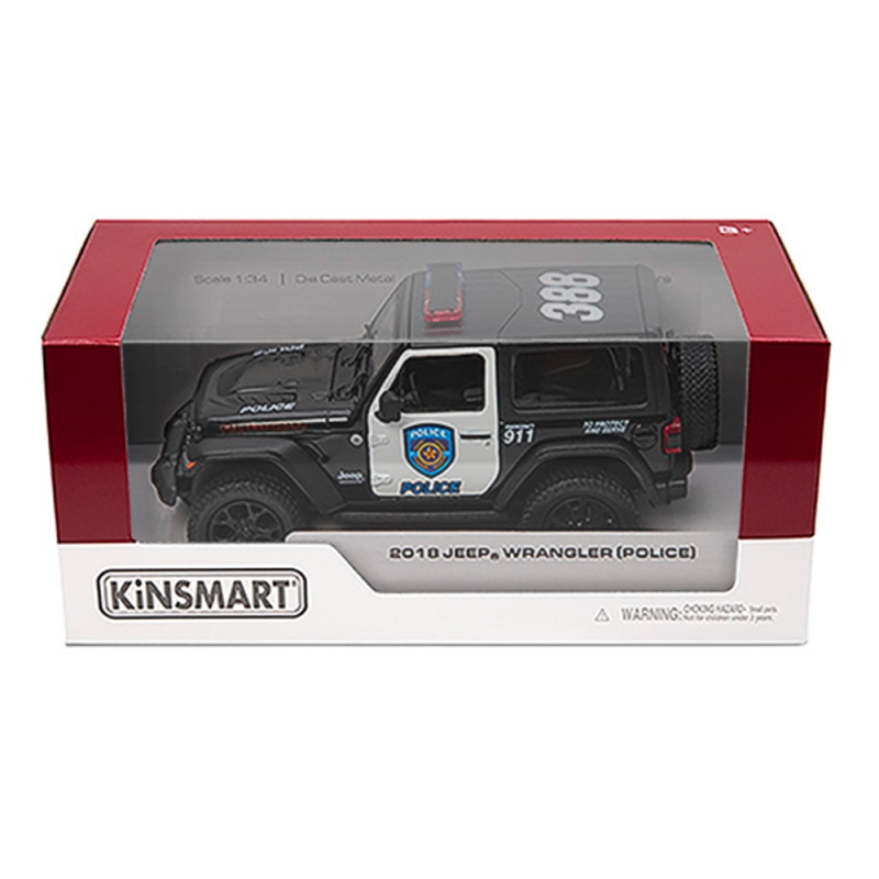 KINSMART 킨스마트 2018지프 랭글러 폴리스 (KT5412P)