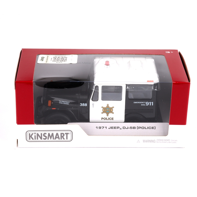 KINSMART 킨스마트 1971 지프 DJ-5B 폴리스 (KT5433P)