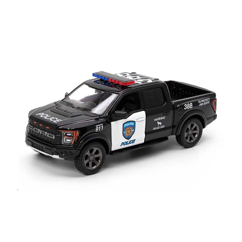 KINSMART 킨스마트 2022 포드 F150 랩터 폴리스 (KT5436P)