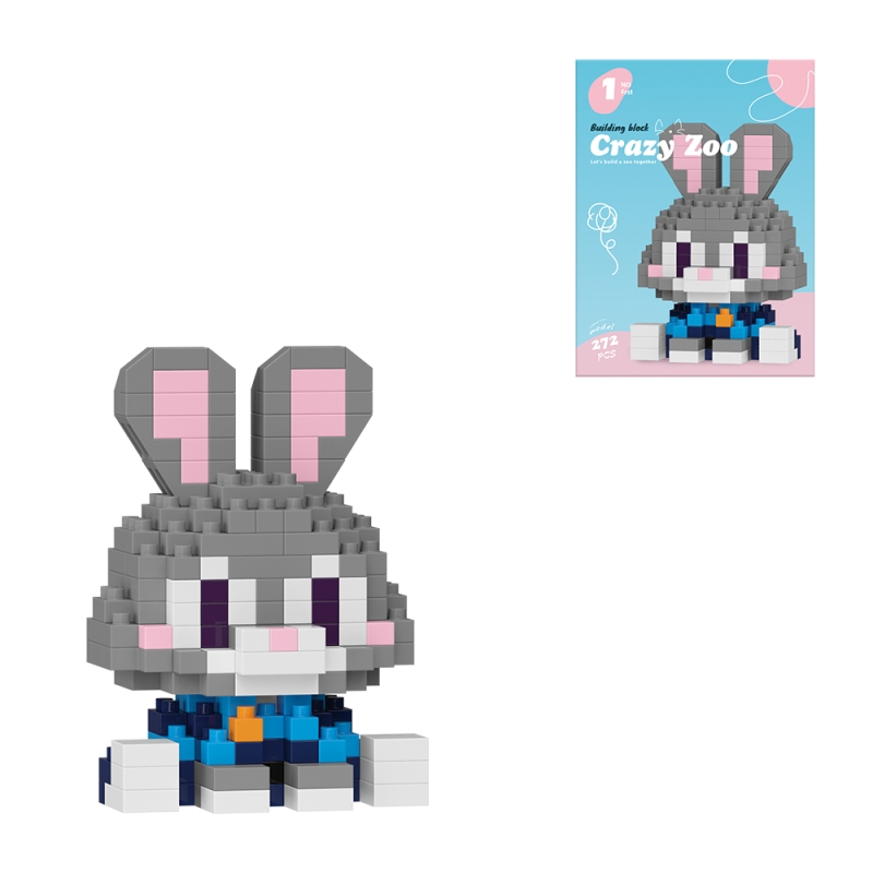 크레이지 주 시리즈 블럭 (토끼)