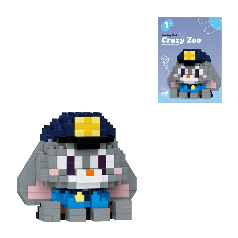 크레이지 주 시리즈 블럭 (경찰토끼)